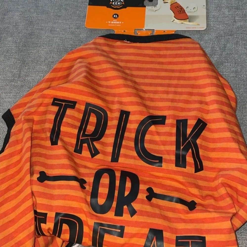 Hyde & Eek! Boutique Dog Halloween Trick Or Treat T-Shirt
